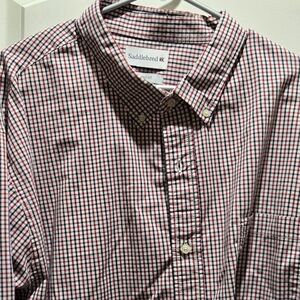Saddlebred Men Long Sleeve Button Down‎ Shirt 3XL Classic Fit.